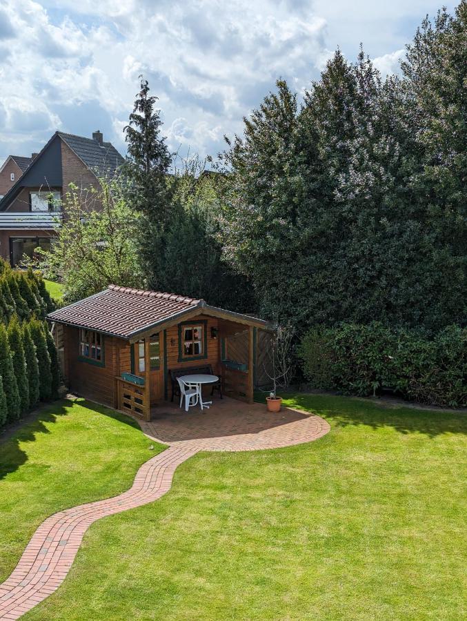 Ferienwohnung Leni Erstes Og Inkl Balkon Gartenblick Kostenfreier Parkplatz Stadtnah Aber Ruhig Gelegen Meppen Kültér fotó