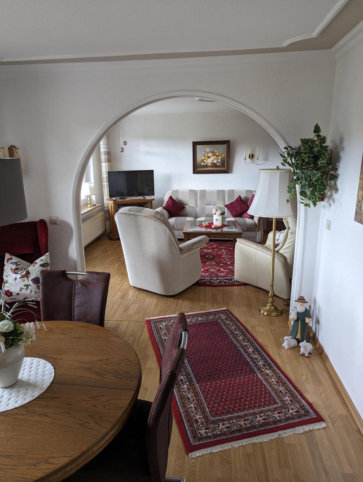 Ferienwohnung Leni Erstes Og Inkl Balkon Gartenblick Kostenfreier Parkplatz Stadtnah Aber Ruhig Gelegen Meppen Kültér fotó