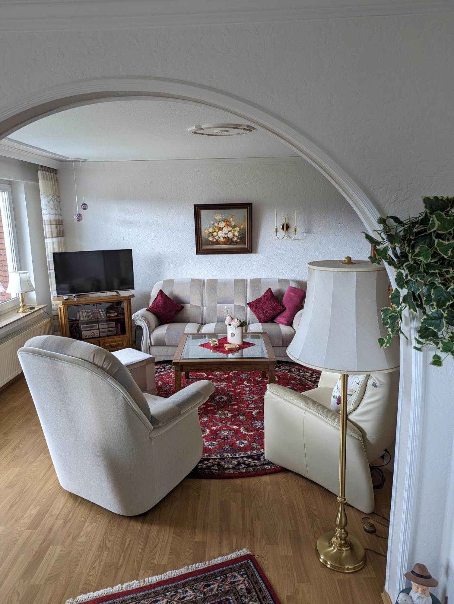 Ferienwohnung Leni Erstes Og Inkl Balkon Gartenblick Kostenfreier Parkplatz Stadtnah Aber Ruhig Gelegen Meppen Kültér fotó
